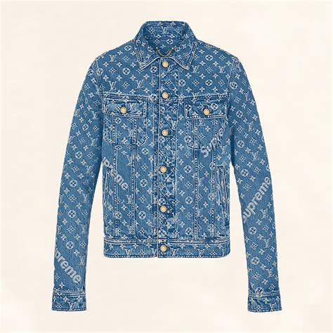 louis vuitton monogram jacke herren|Monogram Jacquard Denim Jacket .